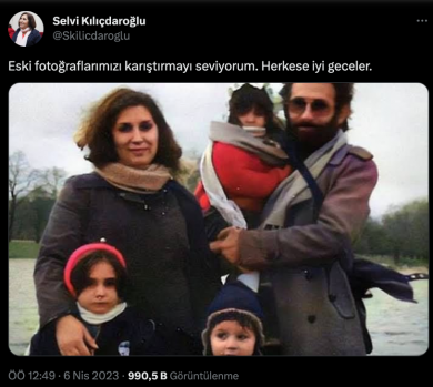 Selvi Kılıçdaroğlu, gençlik fotoğraflarını paylaştı: "Eski fotoğraflarımızı karıştırmayı seviyorum"