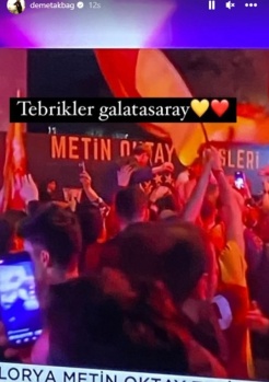 Galatasaraylı Ünlüler Şampiyonluğu Böyle Kutladılar