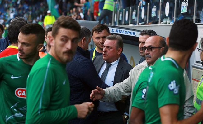 Rizespor, Galatasaray maçının tekrarlanması için TFF'ye başvuruyor Rizespor, Galatasaray maçının tekrarlanması için TFF'ye başvuruyor