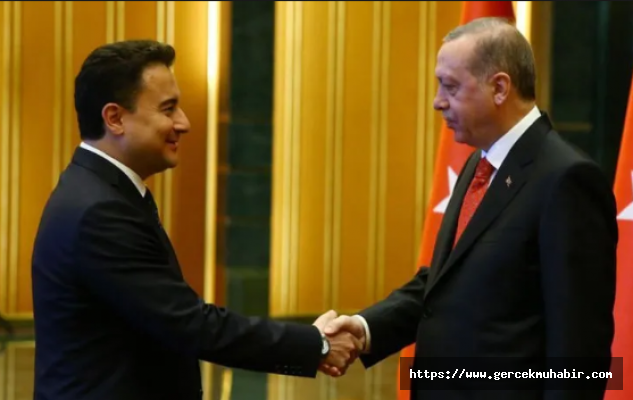 Ali Babacan, Erdoğan'la görüşmesi sırasında, ''Ben sizinle müzakere etmeye gelmedim'' dedi