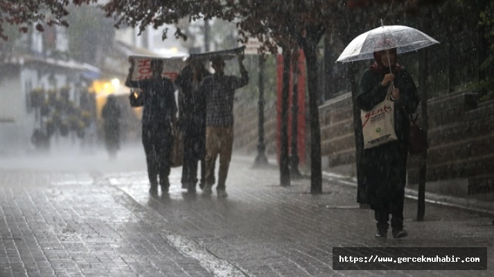 Meteoroloji'den hava durumu uyarısı: Birçok ilde yağış bekleniyor