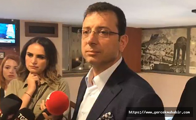 İmamoğlu'ndan Erdoğan'ın "Sisi'yi mi seçeceğiz, Binali Yıldırım'ı mı" sözlerine yanıt