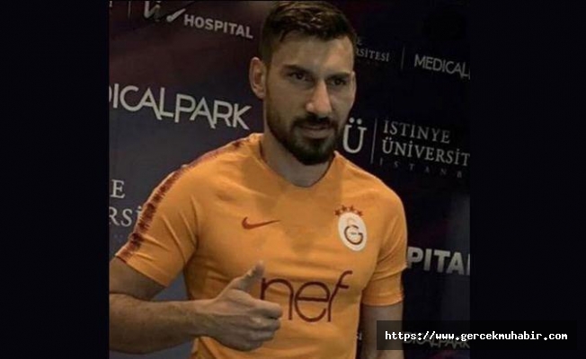 Şener Özbayraklı ilk kez Galatasaray forması ile görüntülendi