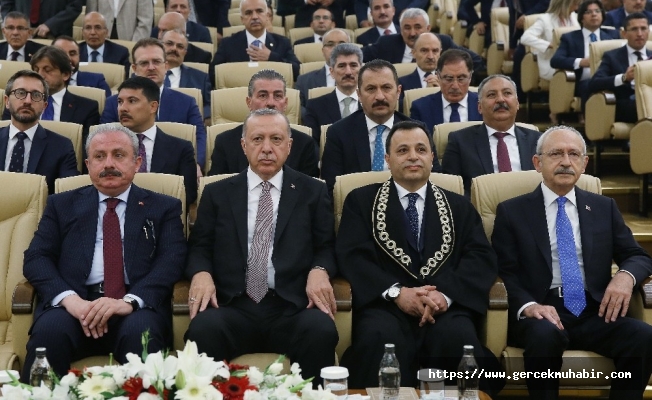 AYM Başkanı Zühtü Arslan, Erdoğan'ın Cumhurbaşkanlığı yeminini hatırlattı