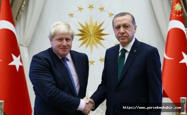 Erdoğan’dan Boris Johnson’a tebrik