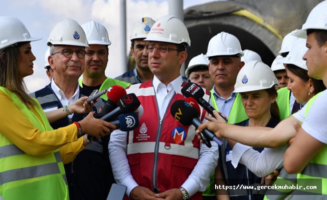 İmamoğlu: Yerin üstüne sığmıyoruz, yerin altını maksimum kullanmalıyız