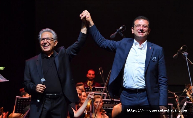 İmamoğlu Zülfü Livaneli konserine katıldı: ''İşte o çocuk bugün aramızda''