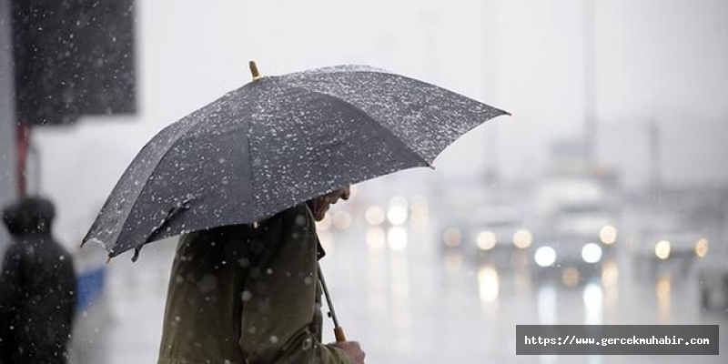 Meteoroloji'den şiddetli yağmur ve soğuk hava uyarısı