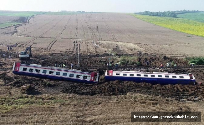 TCDD'den Çorlu'nun yıldönümünde skandal paylaşım