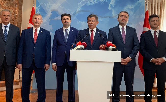 Ahmet Davutoğlu AKP'den istifa etti!