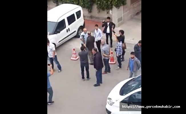 KHK'lı Yıldırım'ın AKP binası önündeki eylemi gözaltıyla bitti