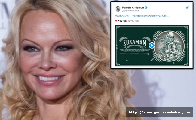 Pamela Anderson'dan 'Susamam' paylaşımı!
