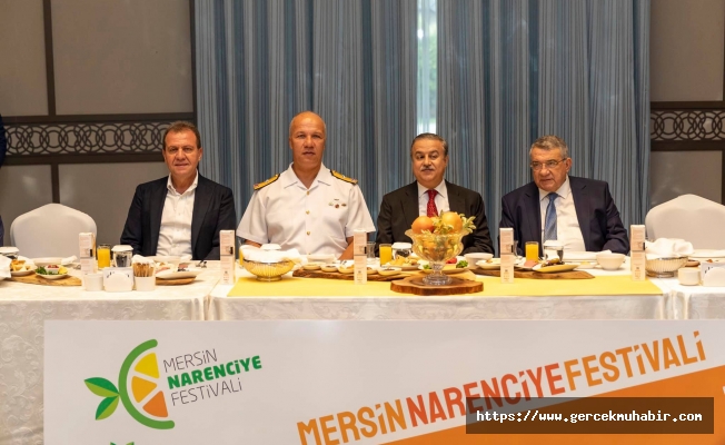 BAŞKAN SEÇER, 7. ULUSLARARASI NARENCİYE FESTİVALİ BASIN TOPLANTISINA KATILDI