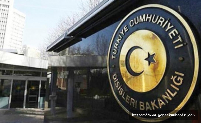 Dışişleri Bakanlığı'ndan Uluslararası Af Örgütü’nün Barış Pınarı Harekâtı’na ilişkin raporuna tepki