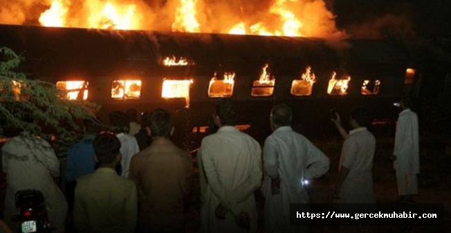 Pakistan'da tren faciası: Hayatını kaybedenlerin sayısı 65'e yükseldi