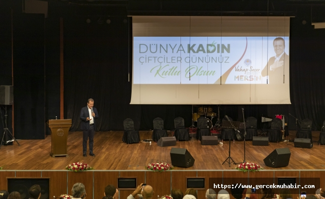 SEÇER: “RIZKINI TIRNAĞI İLE TOPRAKTAN ÇIKARAN ÇİFTÇİ KADINLARIMIZ, SİZLERLE GURUR DUYUYORUZ”