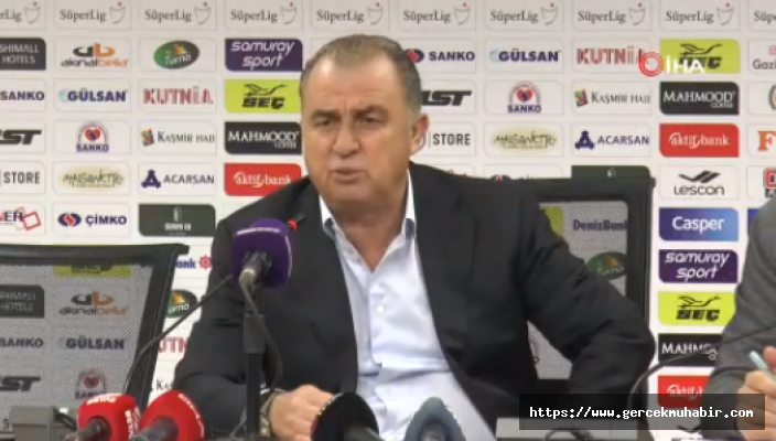Fatih Terim: ‘Acaba kendilerini Antep’e mi sakladılar’