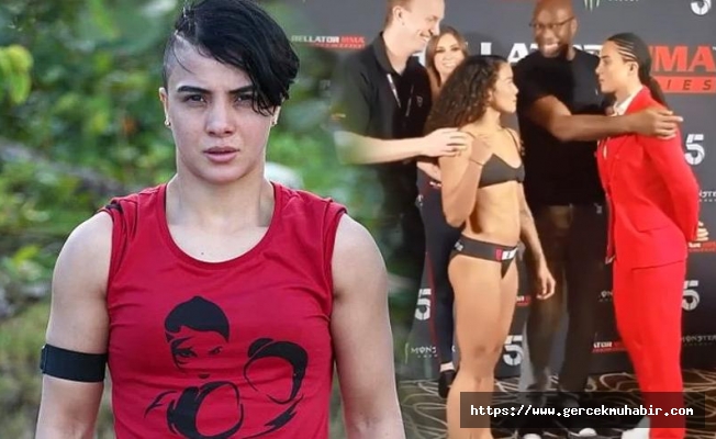 Sabriye Şengül İngiltere’de 32 saniye dayanabildi