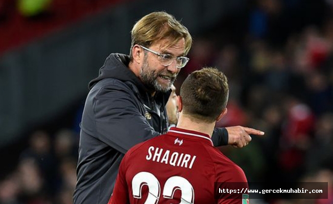 Shaqiri Galatasaray'a gelecek mi? Jürgen Klopp'dan açıklama Shaqiri Galatasaray'a gelecek mi? Jürgen Klopp'dan açıklama