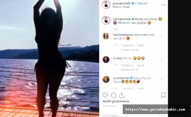 Yonca Evcimik, Ezhel'in yeni şarkısında bikinili dans etti!