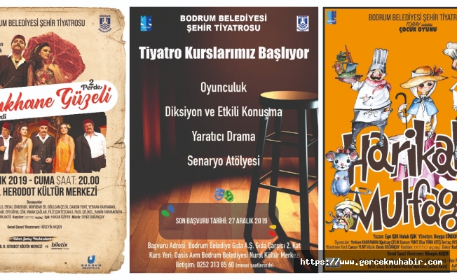Bodrum Da Tiyatro Kurslari Ve Oyunlari Ile Dolu Dolu Bir Sezon Haberi