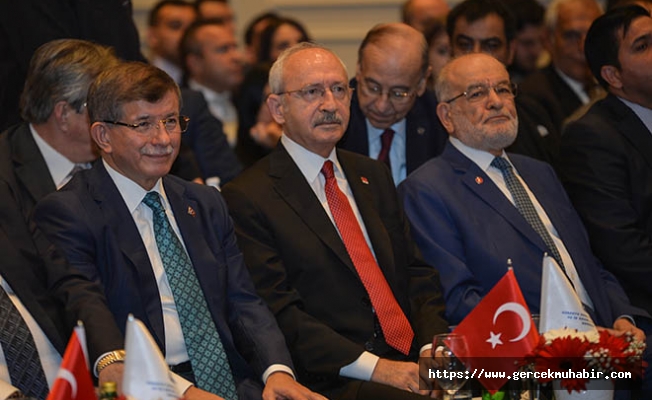 Kılıçdaroğlu, Karamollaoğlu, Davutoğlu, ASİAD Genel Kurulu’nda bir araya geldi