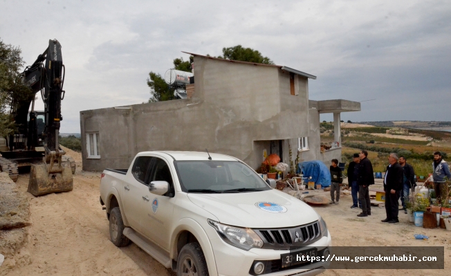 Mersin'de 95 Yaşındaki Cennet Nine İçin Yeni Yol Açıldı