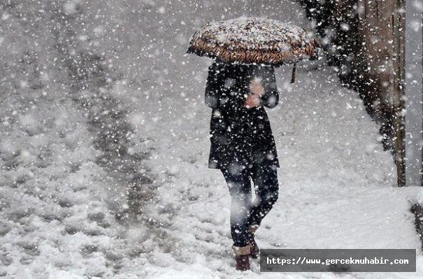 İstanbul'a kar geliyor