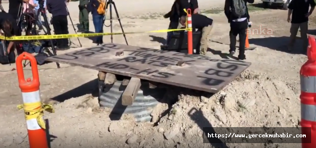 Meksika sınırındaki en uzun kaçakçılık tüneli bulundu
