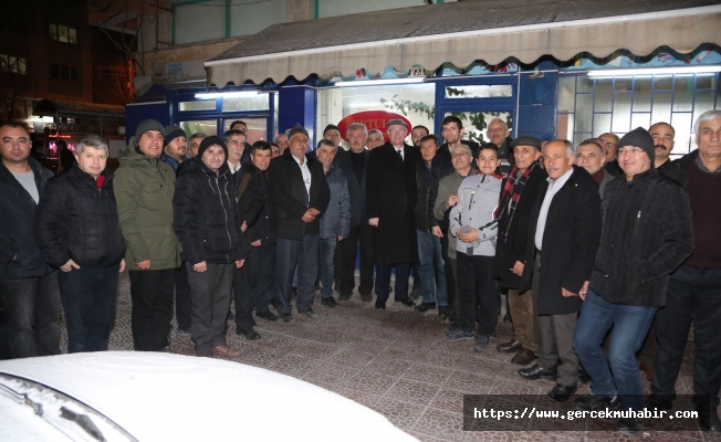 Odunpazarı Belediye Başkanı Kazım Kurt vatandaşlarla buluştu
