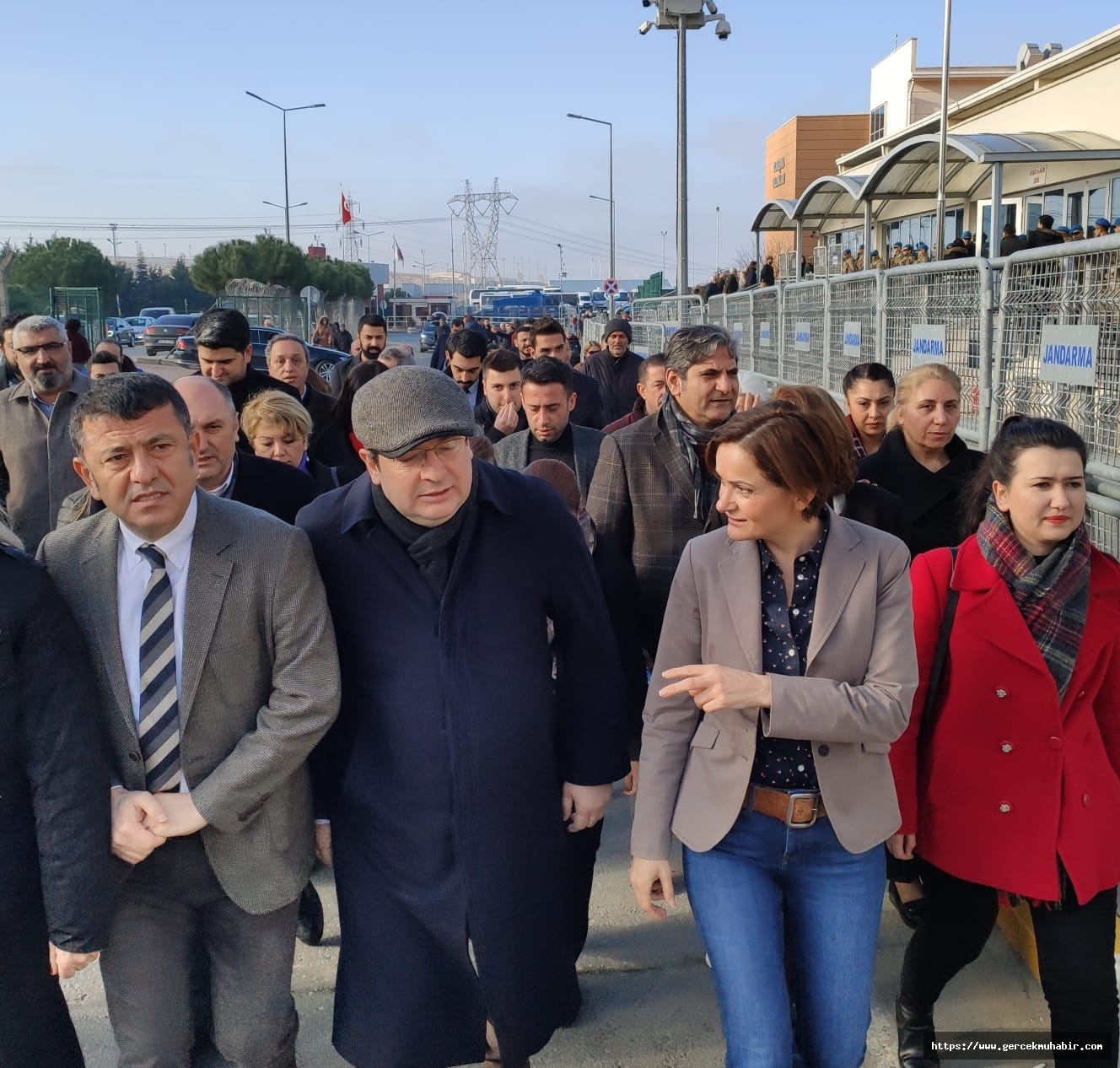 CHP Heyeti Gezi Davasında CHP Heyeti Gezi Davasında