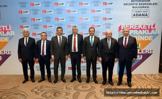 CHP'li 11 Büyükşehir Belediye başkanından sonuç bildirgesi