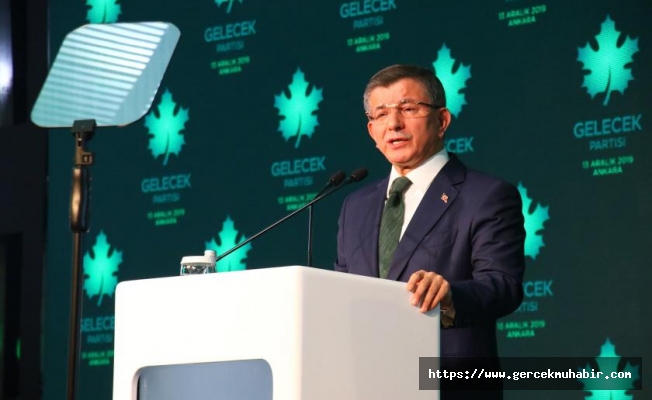 Davutoğlu: ''FETÖ’yü övenler FETÖ’yle mücadele öncüsü gibi davranırsa adalet çıkmaz''