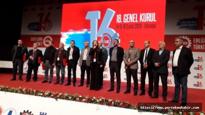 DİSK’in yeni yönetimi belli oldu; Arzu Çerkezoğlu yeniden Genel Başkan