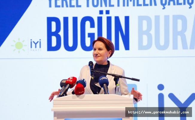 Meral Akşener: ''Memleket meselesi diyerek yollara düştük''