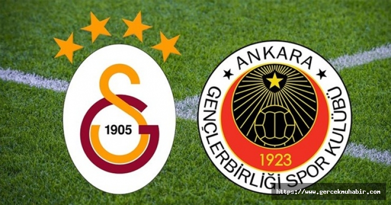Galatasaray'ın ilk 11'i belli oldu