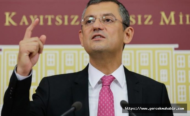 CHP'li Özel'den Süleyman Soylu'ya tepki: ''Kendisini saraya paratoner olarak atadı''