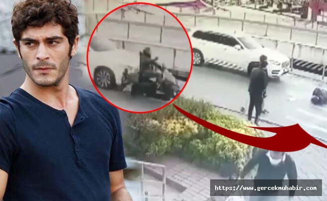 "Arabayla motosiklete çarpan oyuncu Burak Deniz, polis kontrolünden kaçtı" iddiası