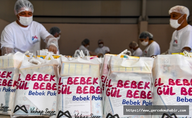 “EL BEBEK GÜL BEBEK” PAKETLERİ MERSİN’İ GÜLÜMSETİYOR