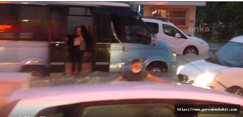 Ankara'da Sel Can Aldı