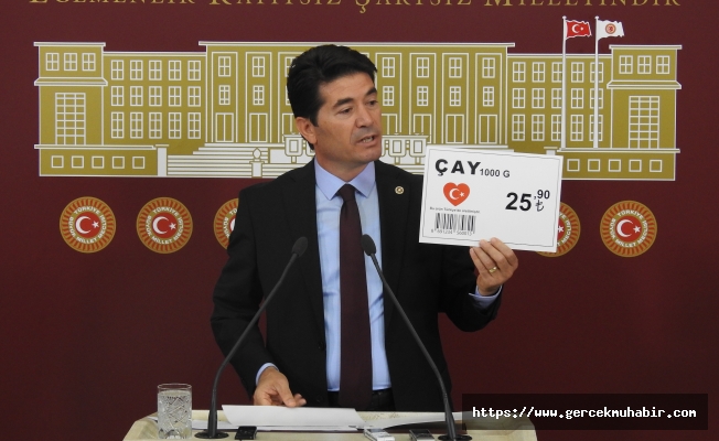 CHP’li Kaya: “Kaçak çaya mani olun, çay üreticisini koruyun”