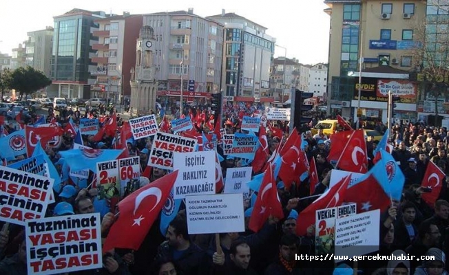 TÜRK-İŞ: Kıdem tazminatının zayıflatılmasına yönelik her türlü girişime karşı cevabımız, ‘genel grev' olacaktır