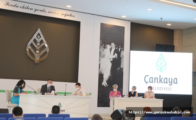 ÇANKAYA BELEDİYESİ 2019-2020 DÖNEMİ FAALİYET RAPORU ONAYLANDI