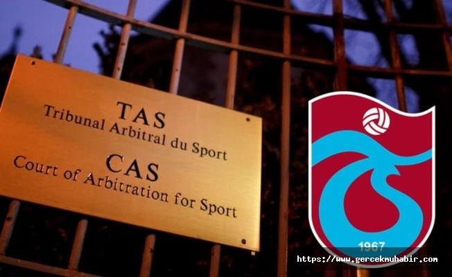 CAS, Trabzon'un Avrupa kupalarından men cezasına yaptığı İtirazı karara bağladı