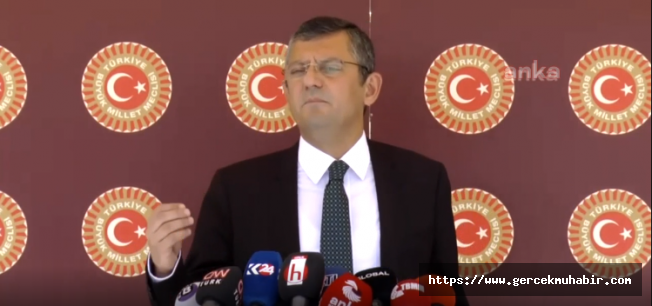 Özgür Özel: Dört Başı Mamur Bir Sansür Yasası