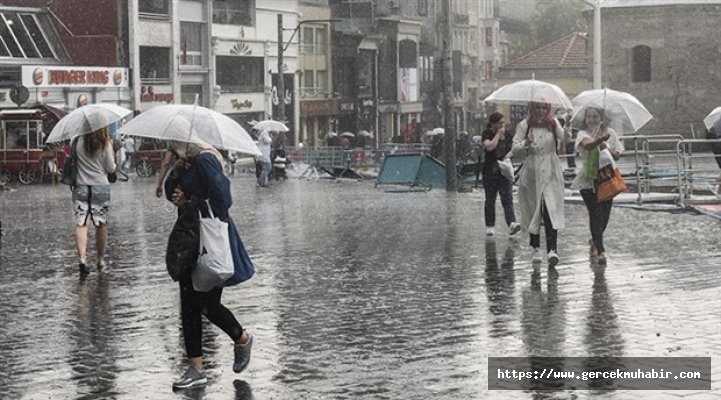 Meteoroloji'den Yağmur Uyarısı!