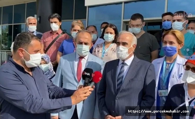 23 gündür hastanede koronavirüs tedavisi gören CHP'li Aziz Aydınlık taburcu oldu