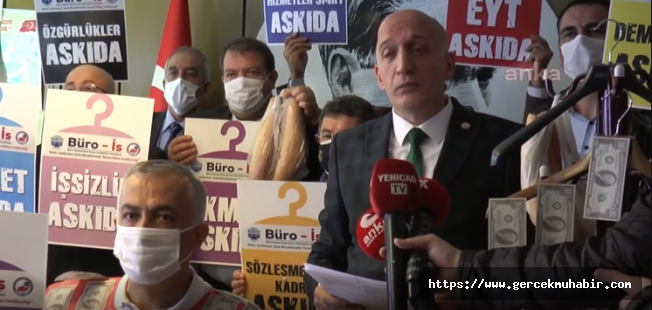 Büro İş'ten Askıda Dolar Eylemi; ''Bütçe, yandaşa kıyak, emekçiye şükret mantığıyla hazırlanmış"