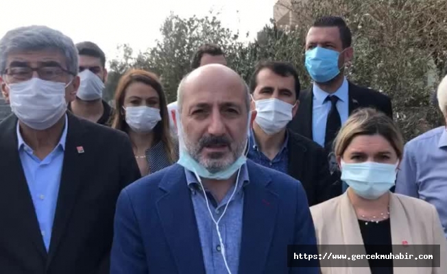 CHP Genel Başkan Yardımcısı Ali Öztunç: ''Hatay yanmıyor, yakılıyor, zafiyet var''
