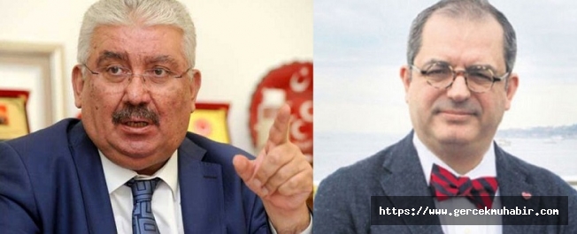 MHP'li Semih Yalçın'dan Prof Dr Çilingiroğlu'na: Onun Dilini Kopartırız